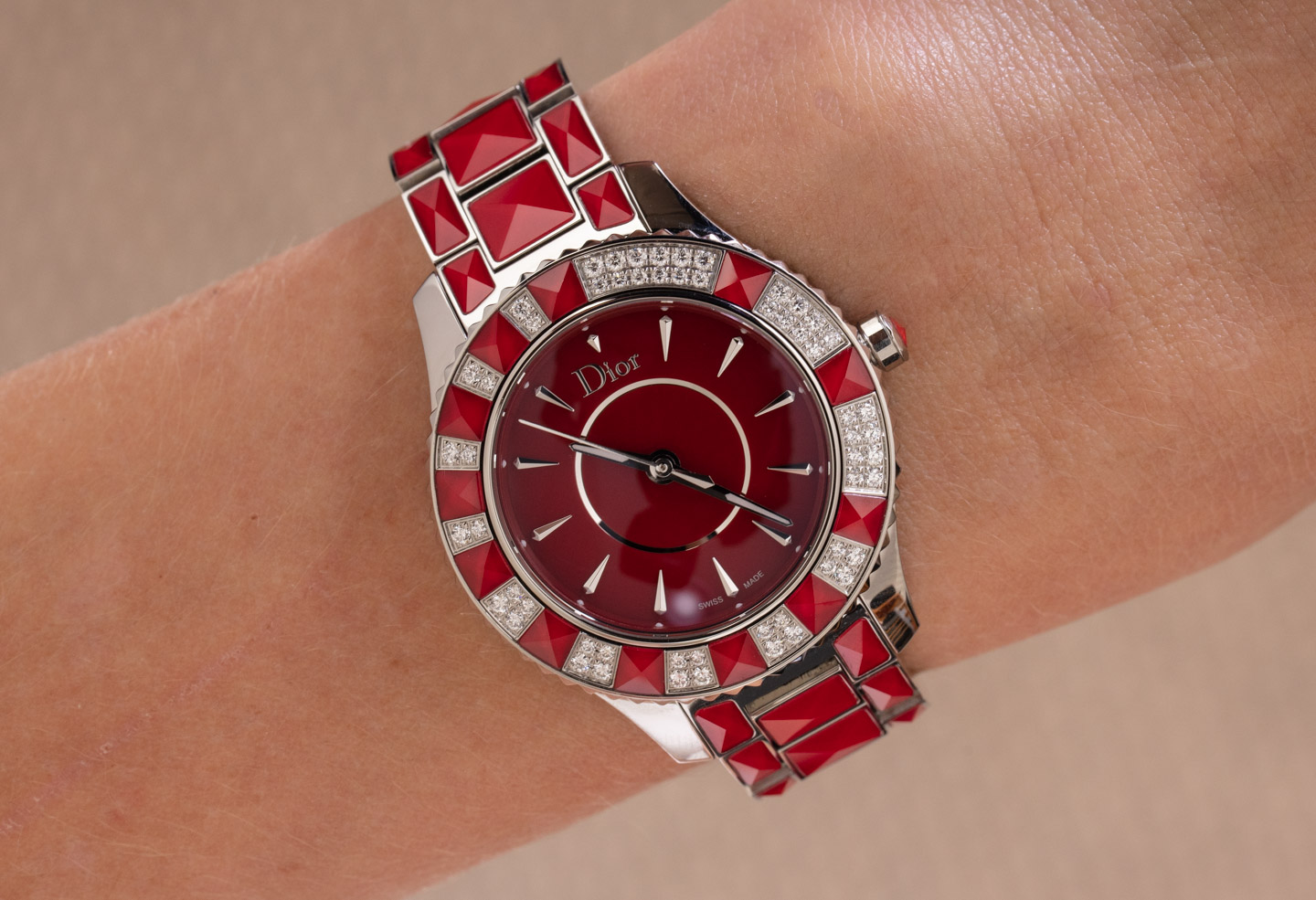 Christian Dior Christal Women's Quartz Watch CD112118M002 - Your Watch LLC