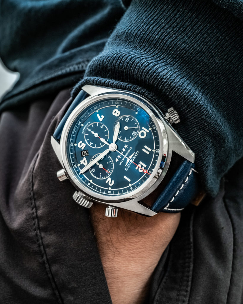 Hands-On: Longines Spirit Chronograph | aBlogtoWatch