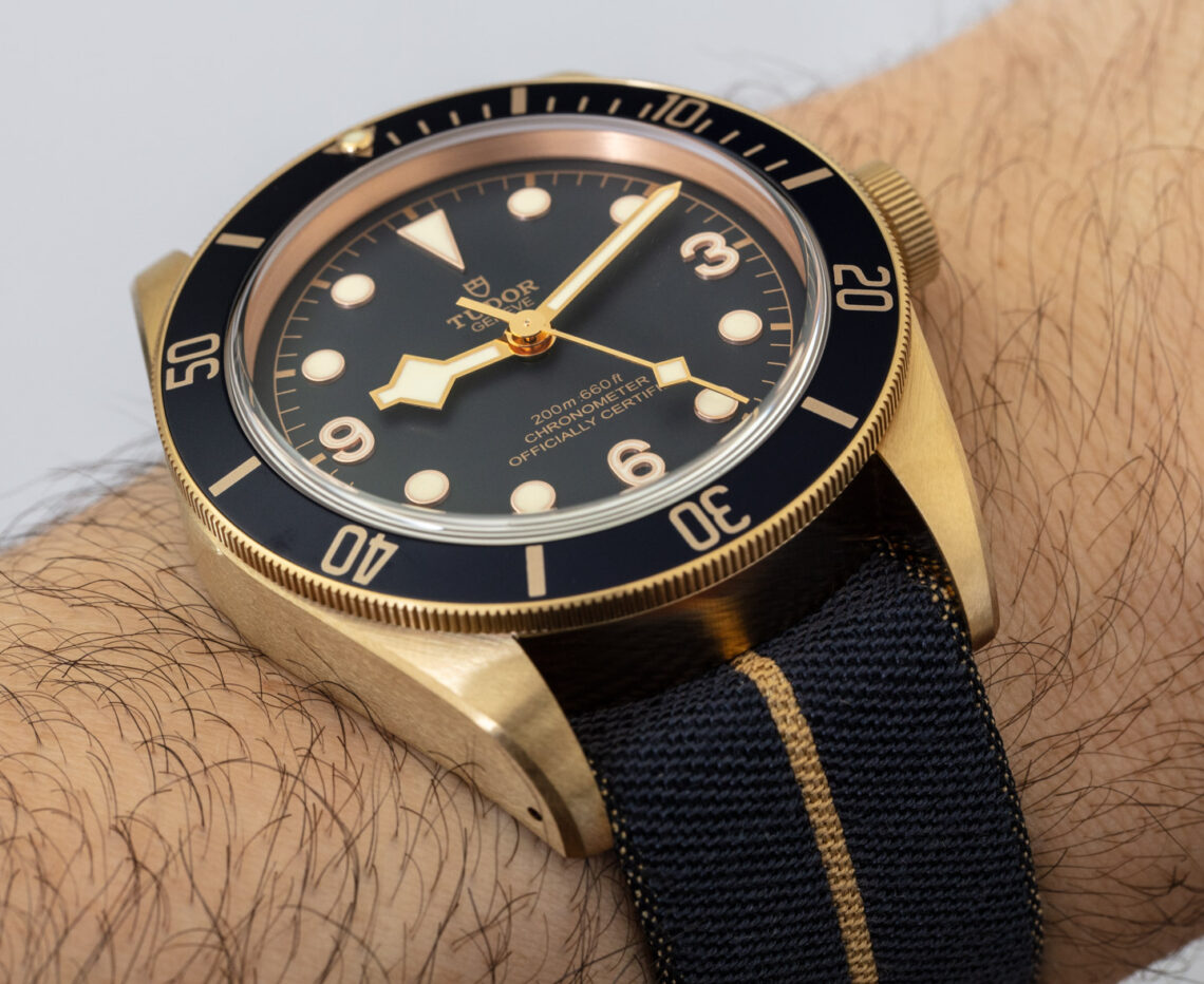 Hands-On: Tudor Black Bay Bronze Bucherer Blue M79250BB-0001 | aBlogtoWatch