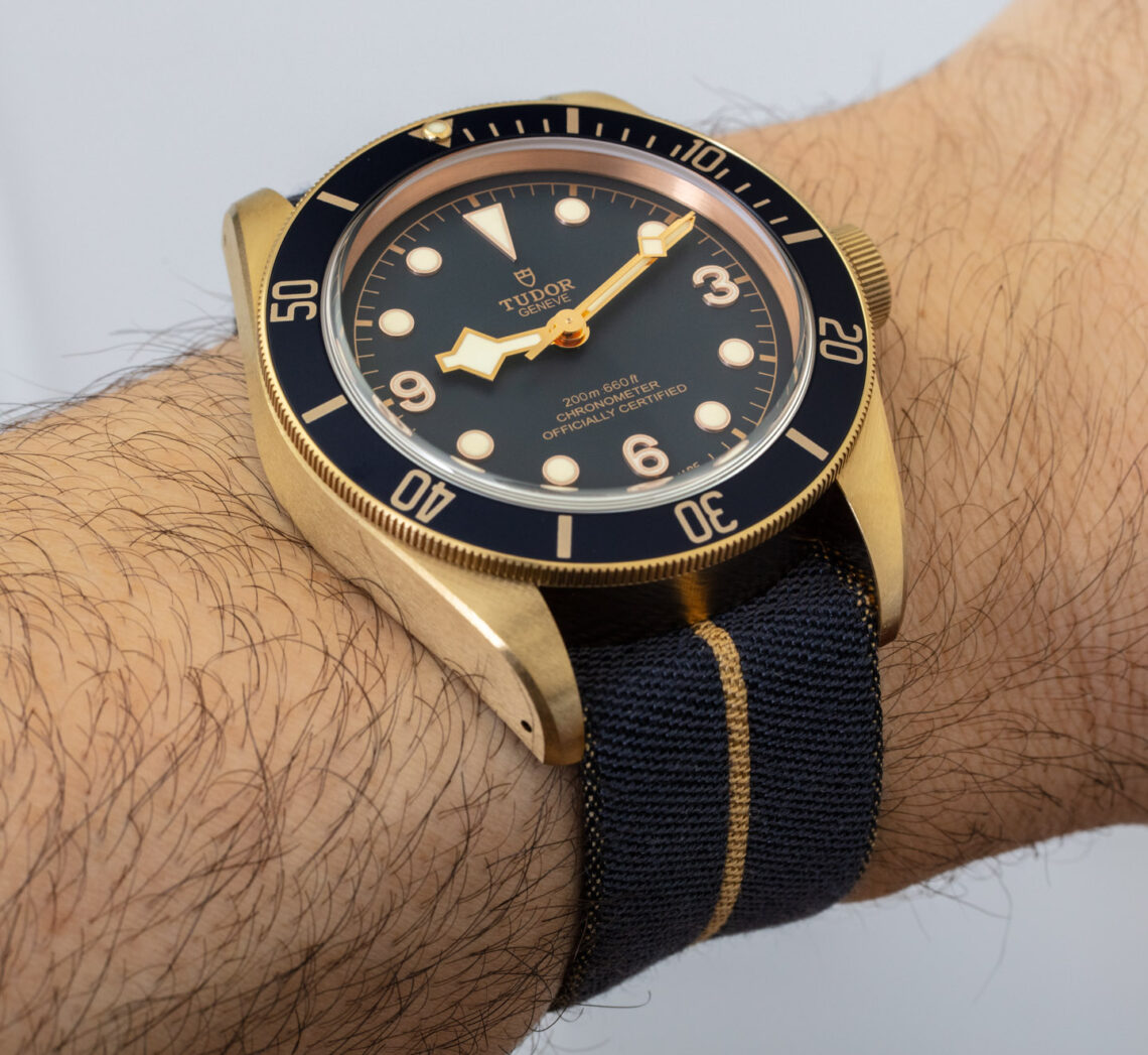 Hands-On: Tudor Black Bay Bronze Bucherer Blue M79250BB-0001 | aBlogtoWatch