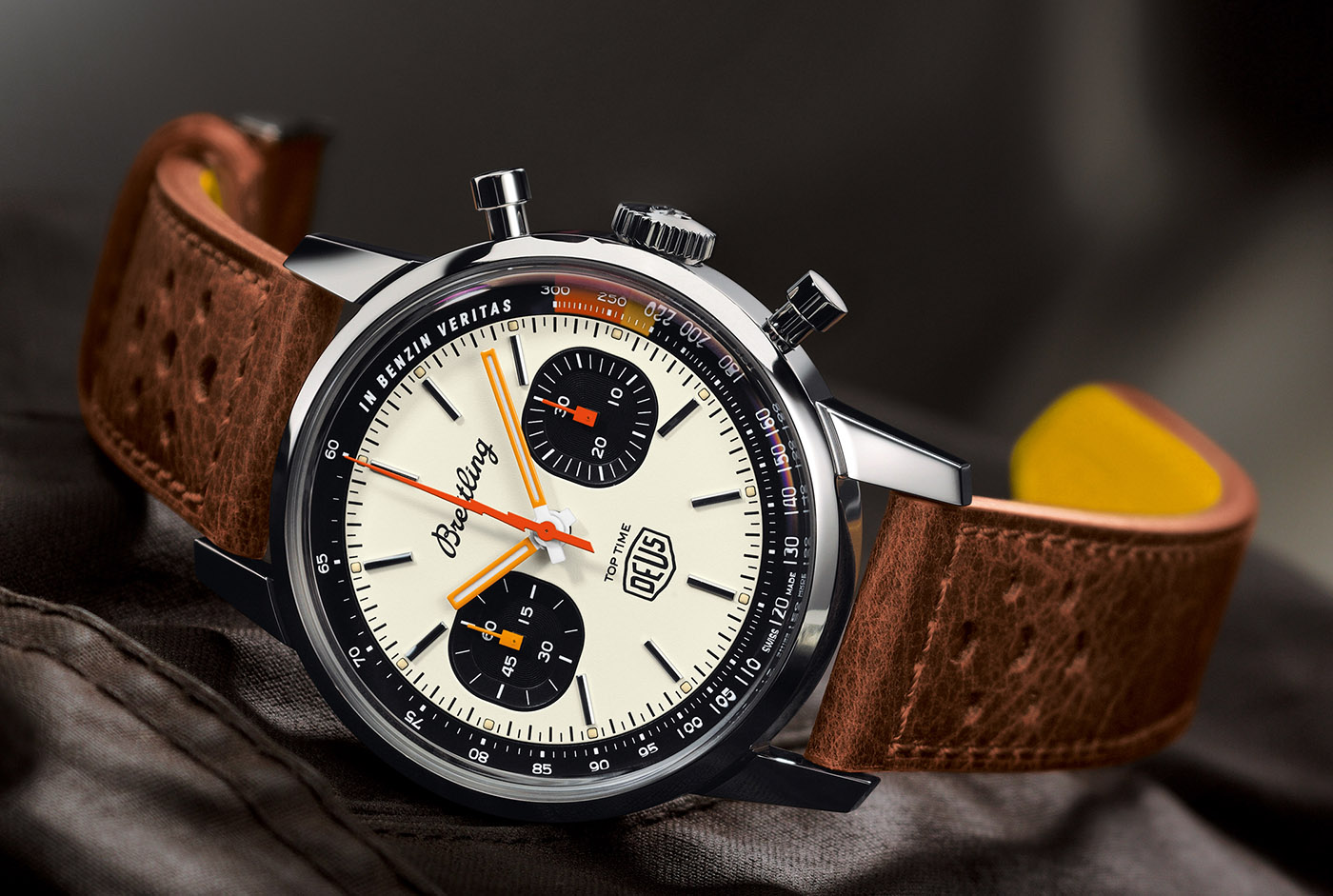 Breitling and Deus Ex Machina Reimagine the Top Time Deus with New Light  Blue Colourway - Oracle Time