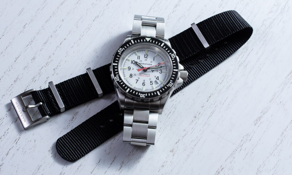 Hands-on Debut: Marathon White Arctic Edition GSAR Watch | aBlogtoWatch