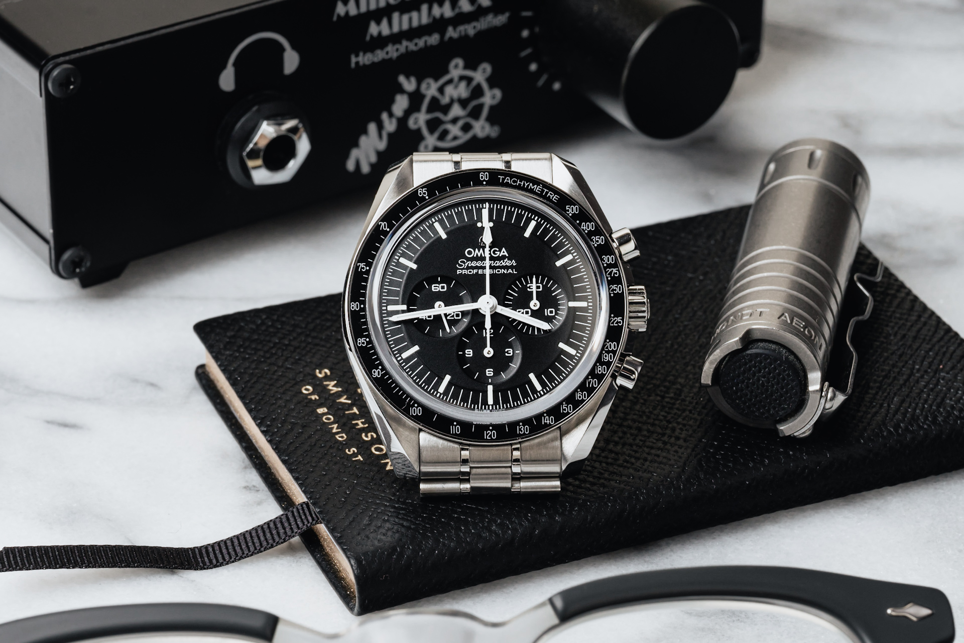 Hands-On With The Omega Speedmaster Professional Moonwatch Master  Chronometer Sapphire Sandwich
