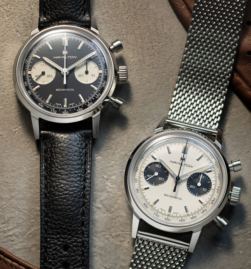 Hamilton Debuts Intra-Matic Chronograph H Watch Series | aBlogtoWatch