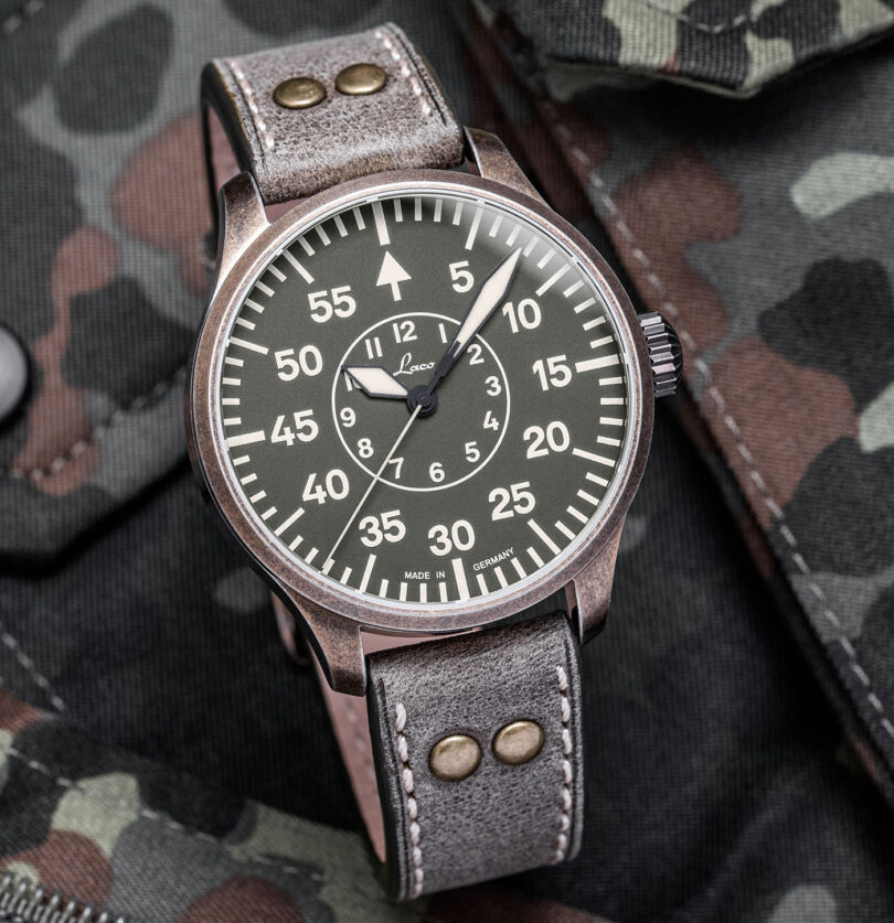 Laco Debuts Limited-Edition Augsburg Oliv 42 And Aachen Oliv 42 Watches ...