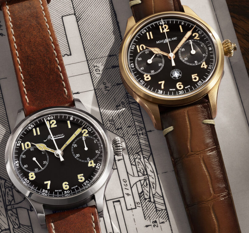 Montblanc Unveils 1858 Monopusher Chronograph Origins Limited Edition ...