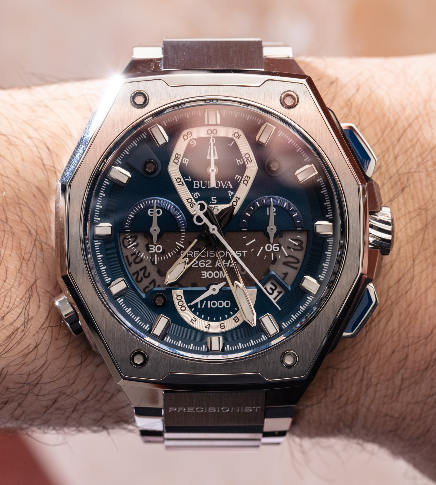 Hands-On: Bulova Precisionist X Sport aBlogtoWatch Anniversary For 10th Collection | 96B349