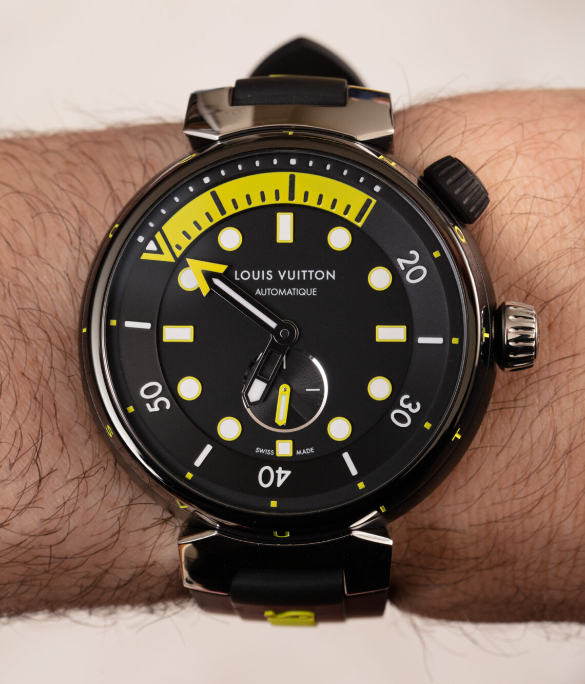 Hands-On With The Louis Vuitton Tambour Street Diver
