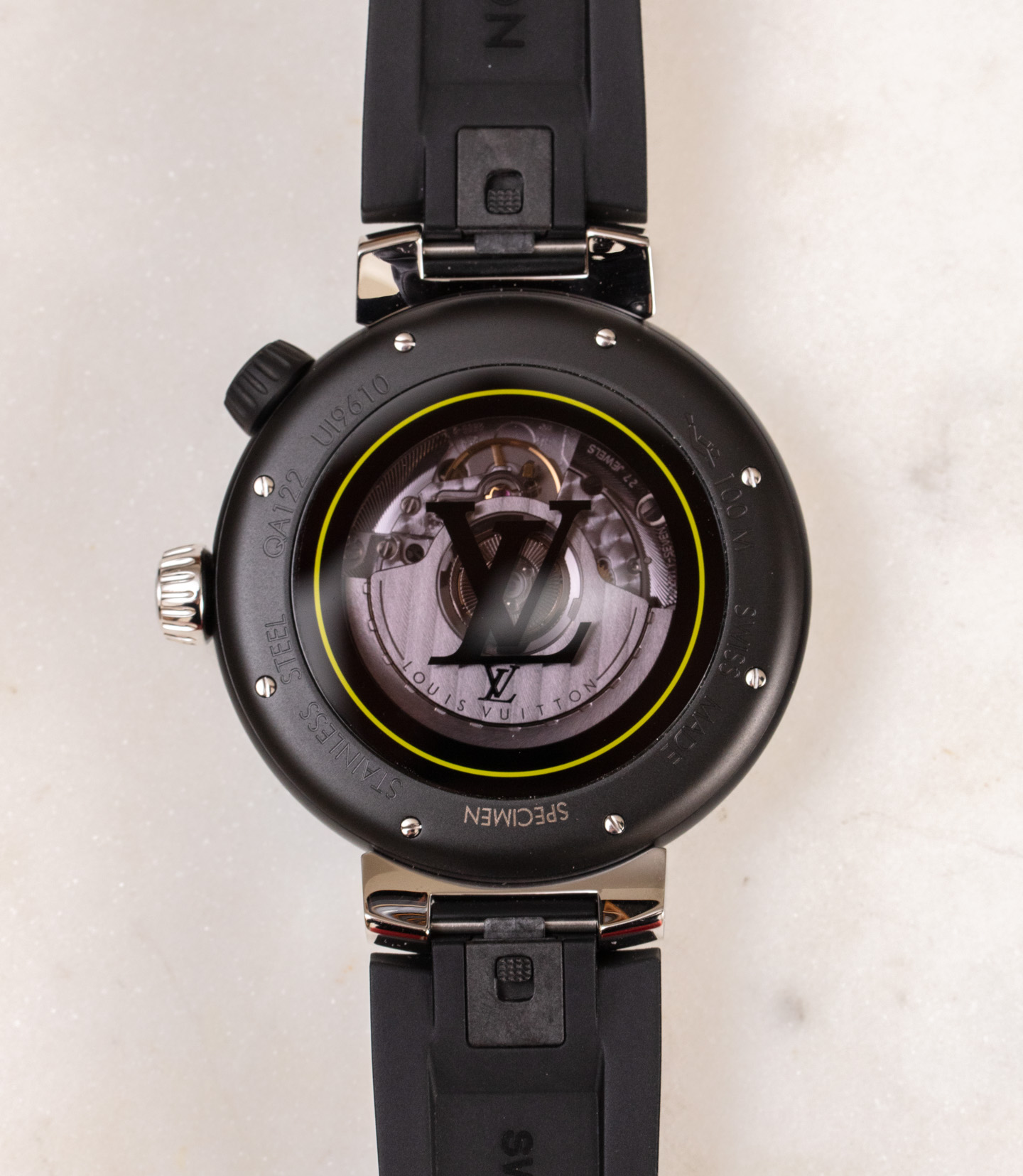 Louis Vuitton TAMBOUR STREET DIVER WATCH REF QBB173 (2021) - Watches of  Distinction