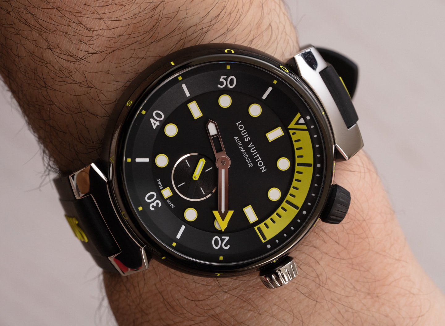 Louis Vuitton Adds a Chrono to Its Sporty Tambour Street Diver Watches