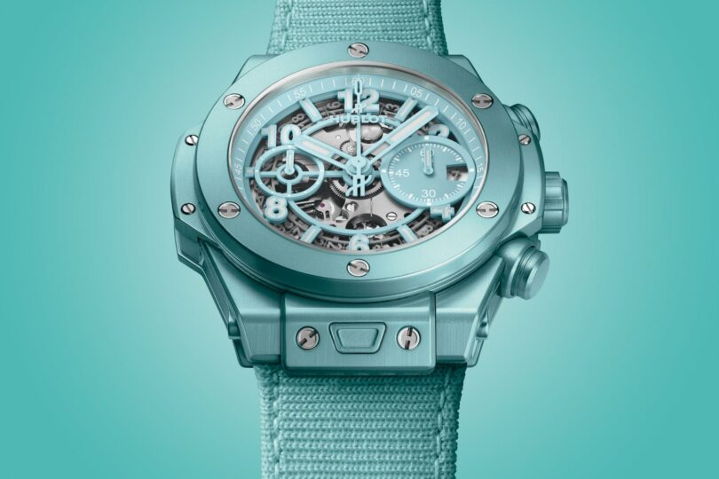 Hublot Dives Into Summer With New Turquoise Anodized Aluminum Big Bang ...