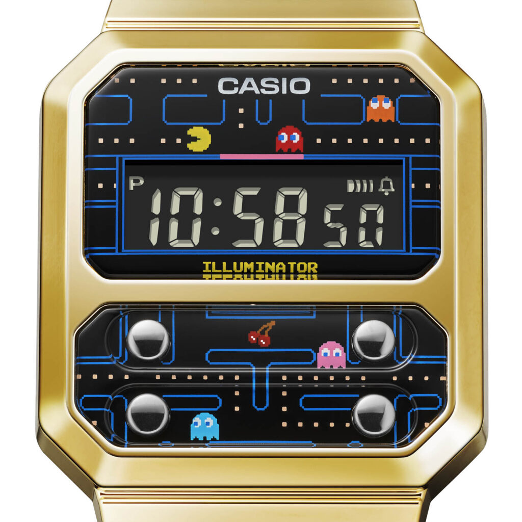 Casio Unveils A100WEPC Watch In Collaboration With PAC-MAN | aBlogtoWatch