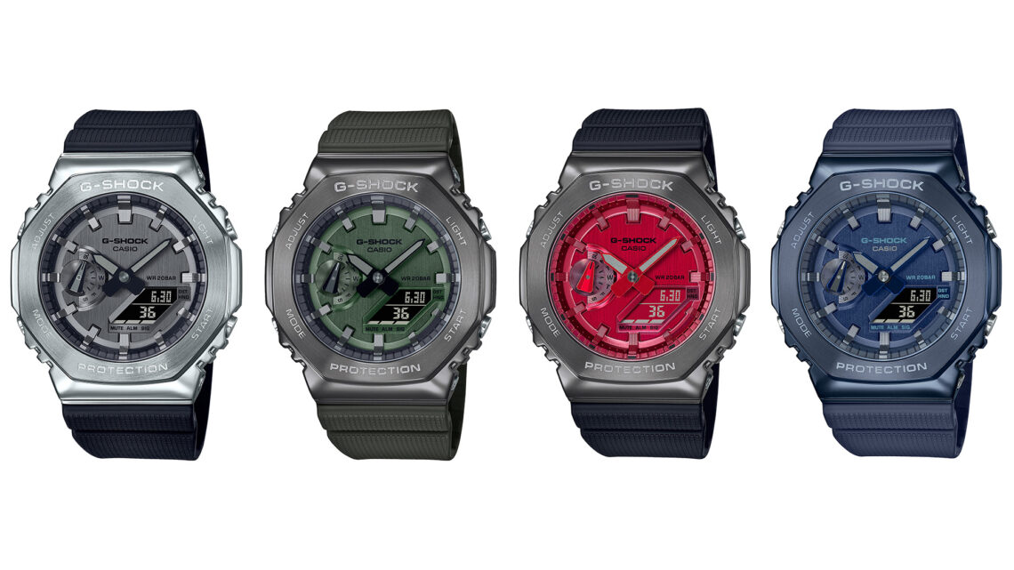 Casio Announces Metal-Covered G-Shock GM2100 Watch Series | aBlogtoWatch