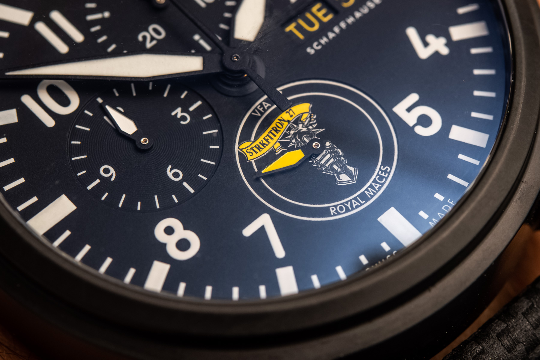 Introducing The IWC Pilot's Watches Chronograph U.S. Navy Squadrons  Editions – WristReview.com – Featuring Watch Reviews, Critiques, Reports &  News