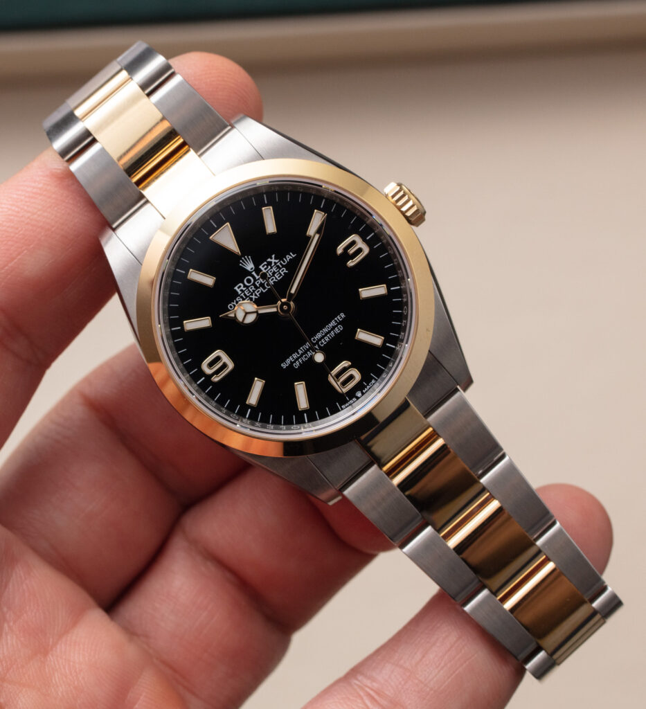 Hands-On With The New Rolex Explorer 36mm 124270 & 124273 Watches ...