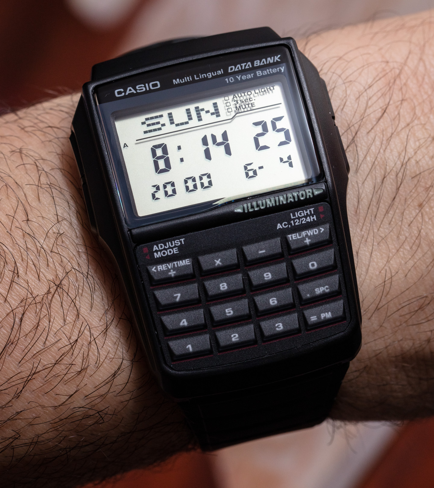 Casio C-80 Calculator Watch from the 1980s