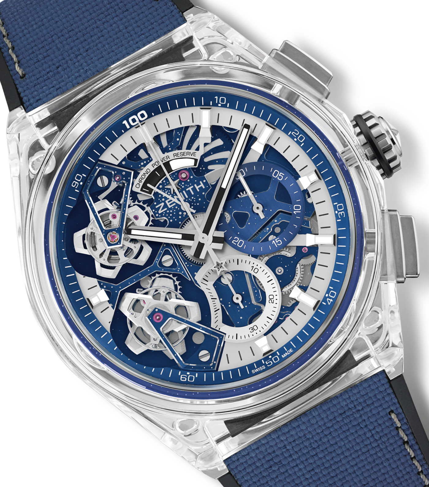 ZENITH UNVEILS DEFY SKYLINE SAPPHIRE AT NEWLY OPENED CYPRUS