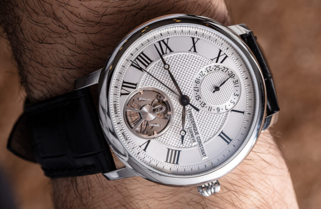 Hands On Frederique Constant Slimline Monolithic Manufacture 40hz