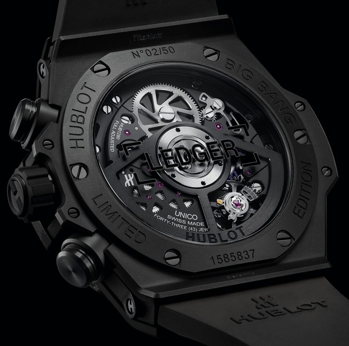 Hublot big bang unico. Хубло Биг Бен реплика.