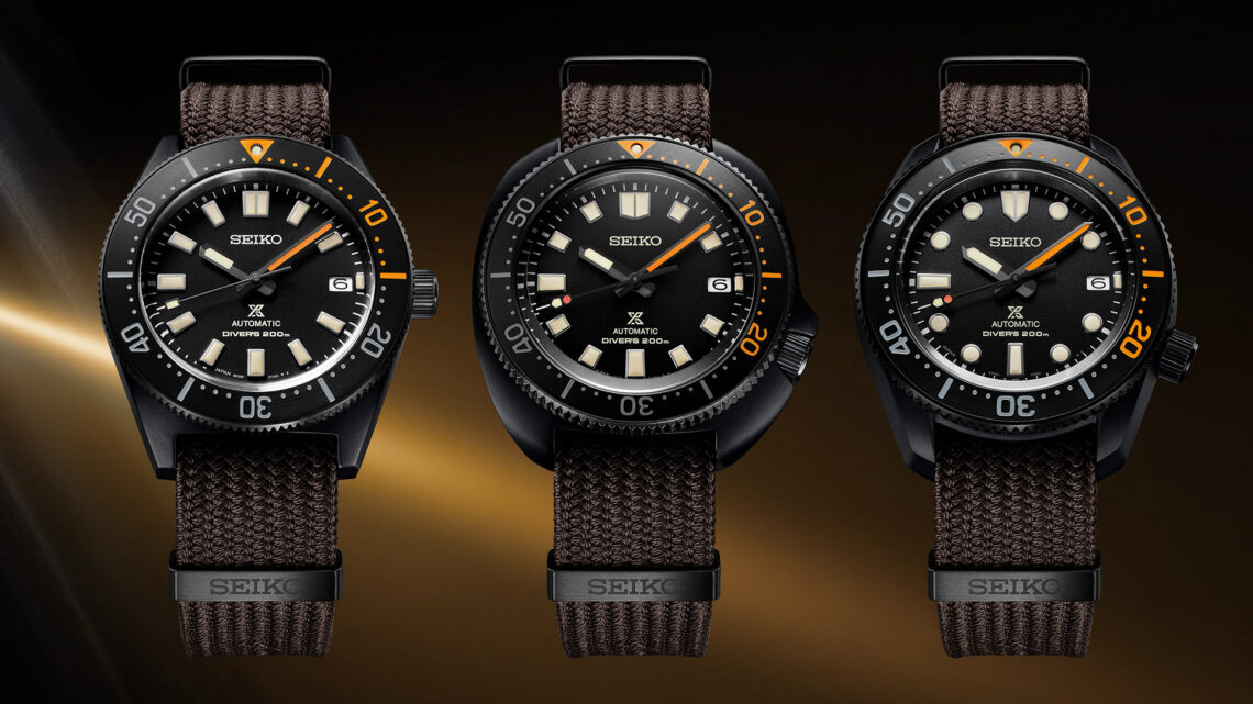 Seiko Unveils Prospex The Black Series Limited-Edition Dive Watches ...