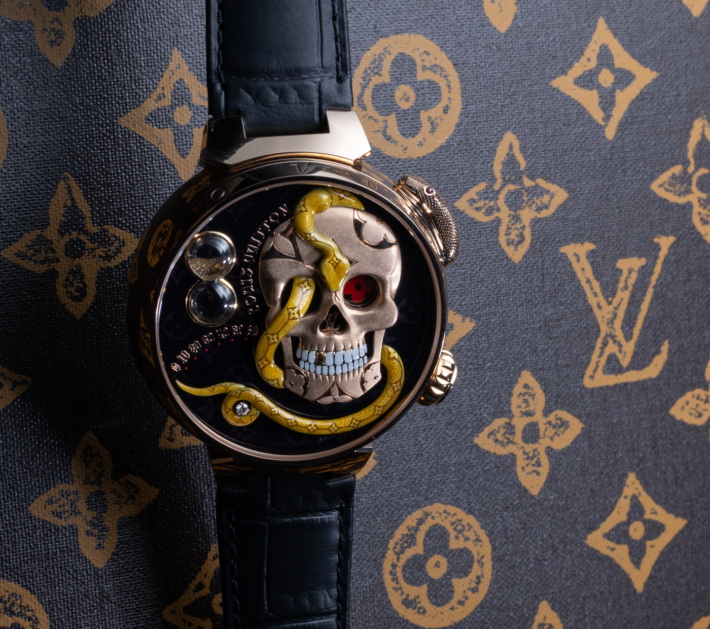 Louis Vuitton Reveals Its Subversive Style With The Tambour Carpe Diem Watch