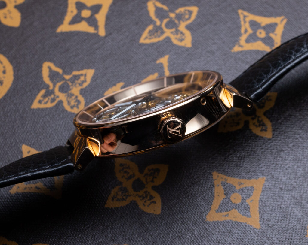 No Longer Made: Louis Vuitton Tambour Moon Flying Tourbillon Poinçon De ...