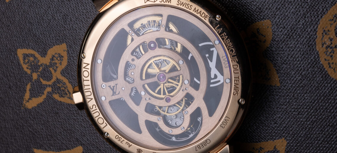 No Longer Made: Louis Vuitton Tambour Moon Flying Tourbillon Poinçon De ...