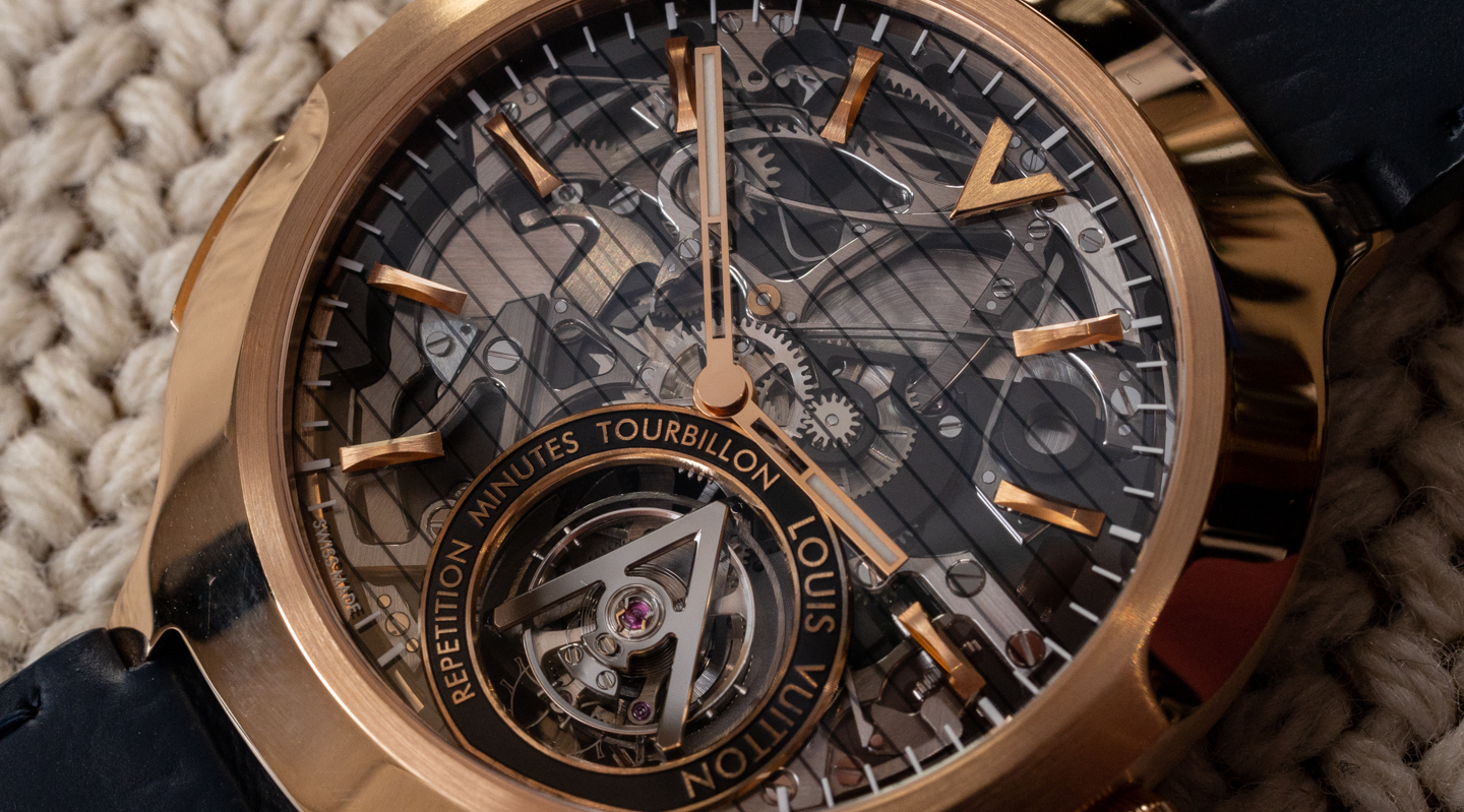 Introducing: The Louis Vuitton Voyager Skeleton Limited Edition - Hodinkee