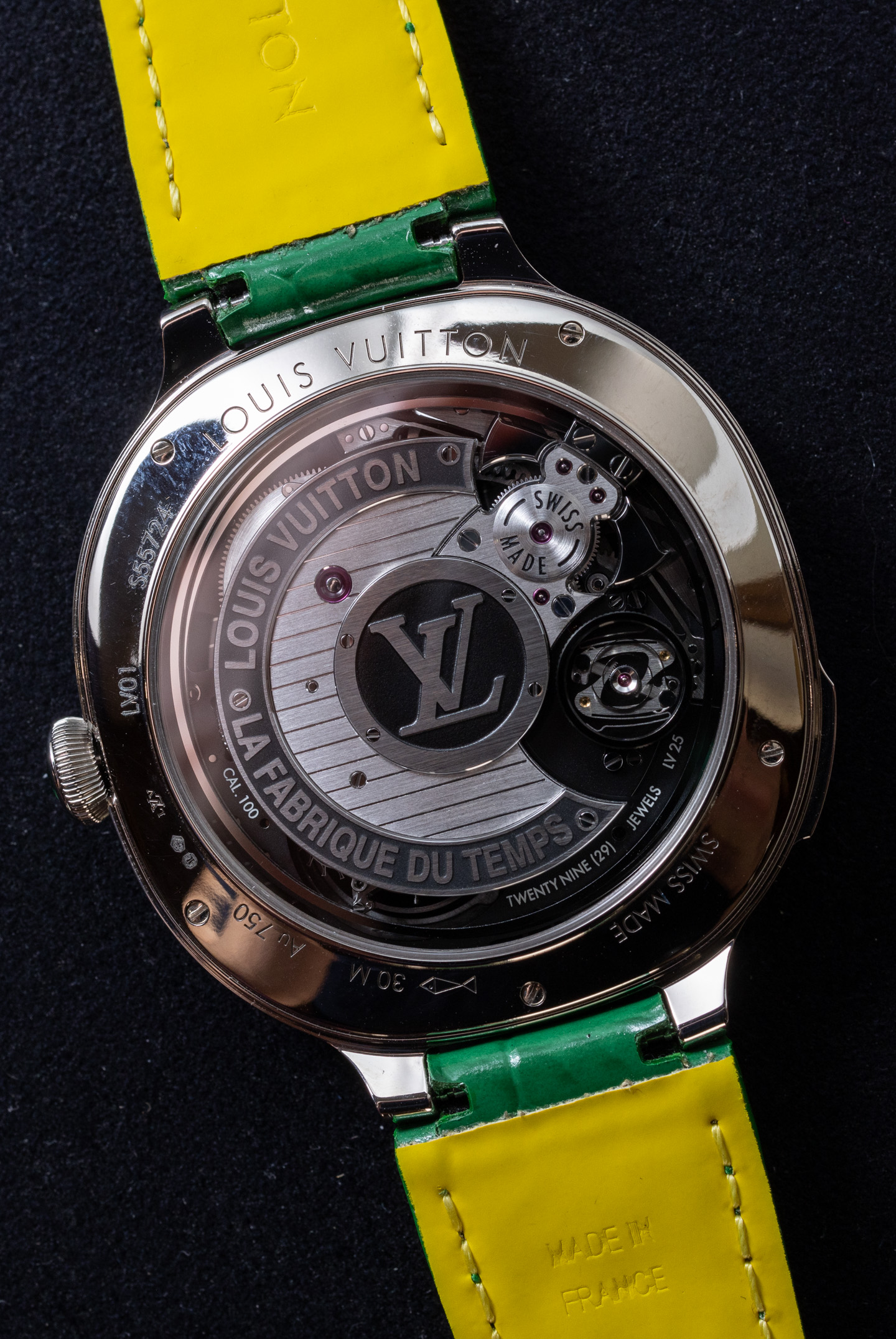 Louis Vuitton Voyager Automatique Tourbillon Volant – The Watch Pages