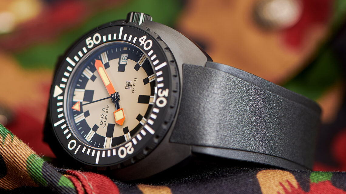 Doxa Unveils Limited-Run Army Watches Of Switzerland Edition Watch ...