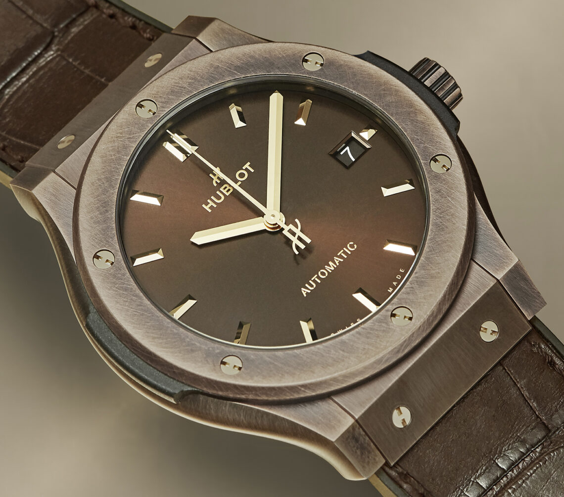 Hublot Debuts U.S.-Exclusive Limited-Edition Classic Fusion 45mm Bronze ...