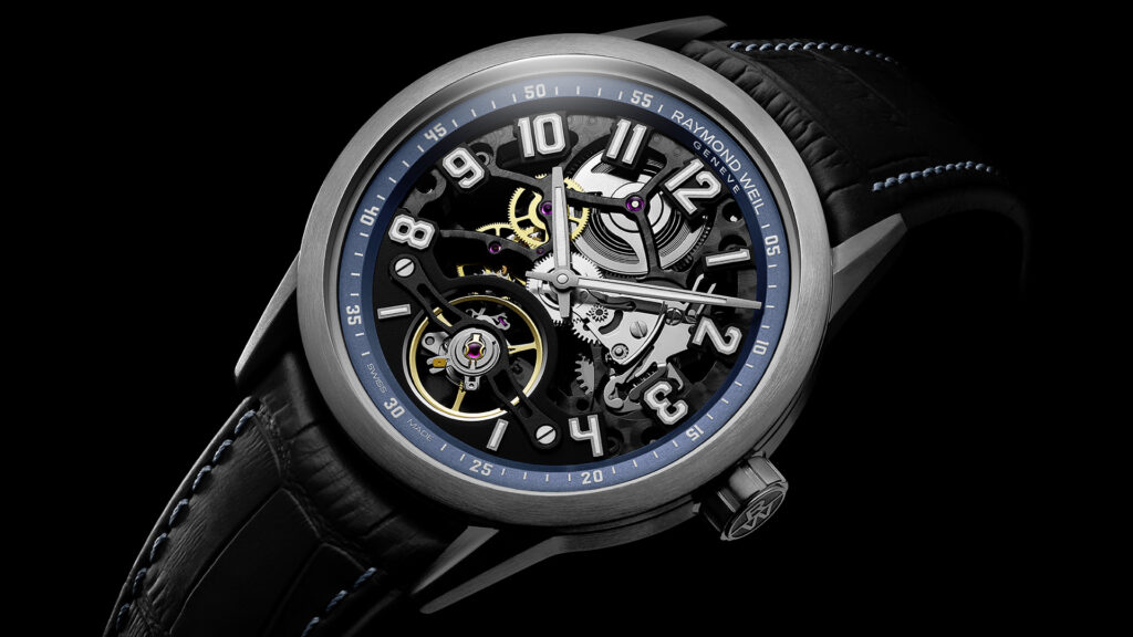 Raymond Weil Unveils Blue Skeleton Freelancer Limited-Edition Watch ...