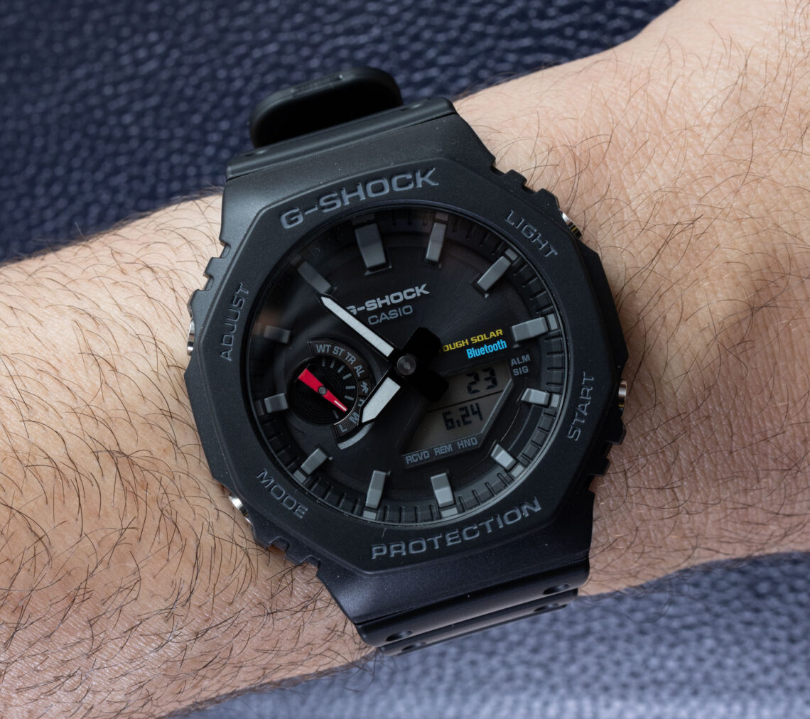 Hands-On: Casio G-Shock GA-B2100 Watch With Tough Solar & Bluetooth ...