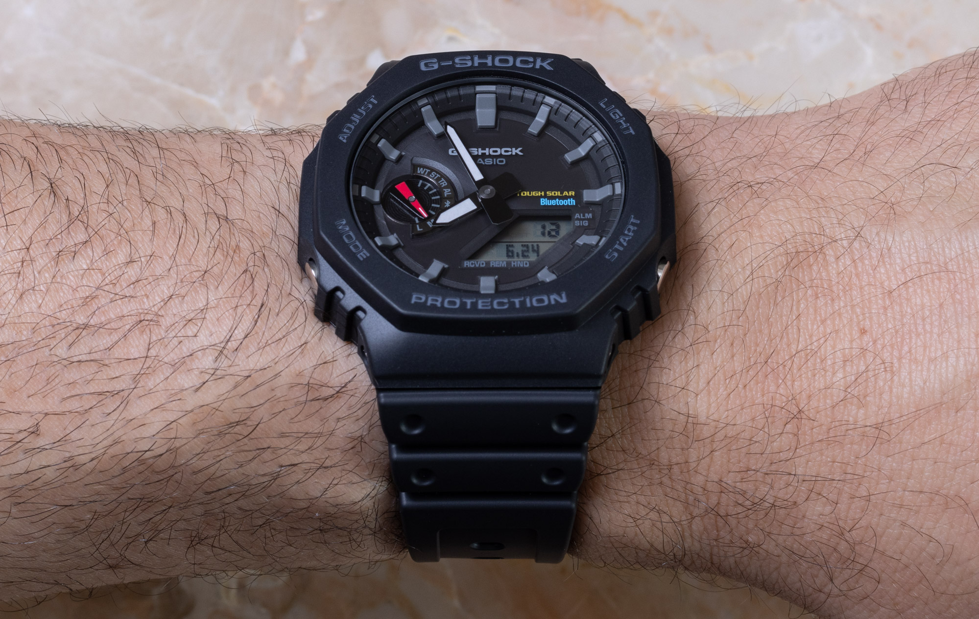 Tough aBlogtoWatch Bluetooth Watch G-Shock & Casio Hands-On: Solar GA-B2100 With |
