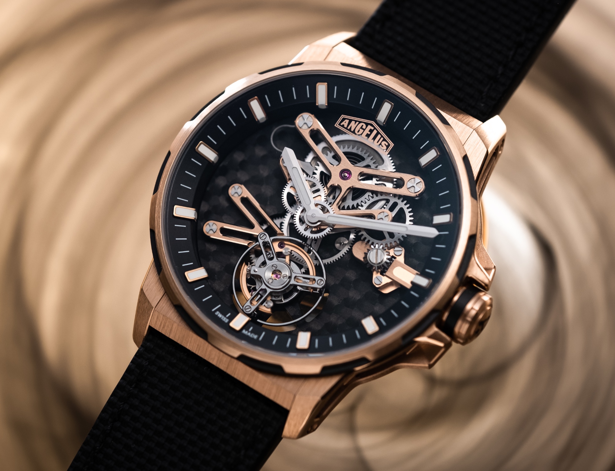 Angelus Watch Chronodate Titanium White Limited Edition 0CDYF.W01A.K009B |  W Hamond Luxury Watches