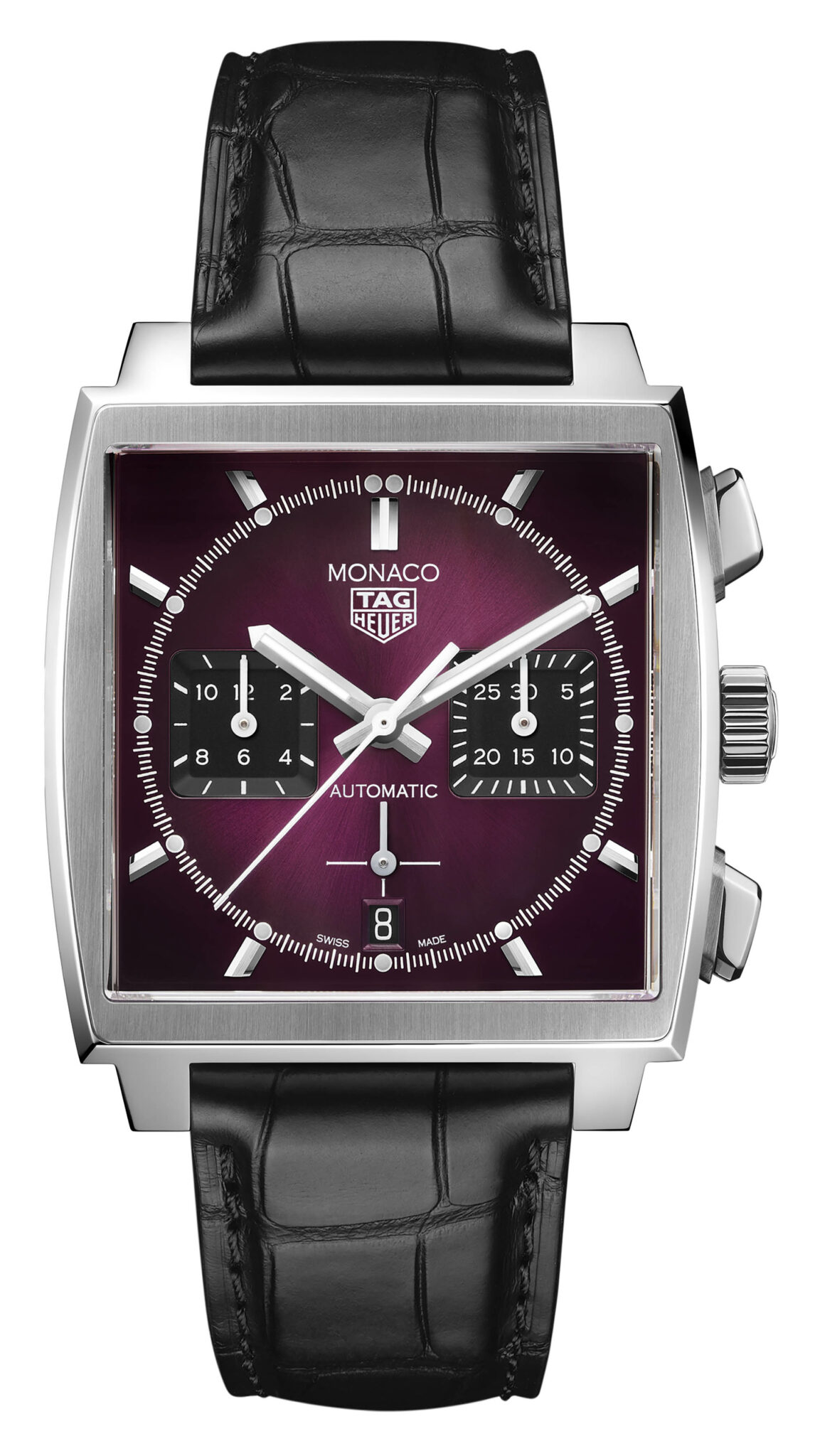 TAG Heuer Unveils Monaco Purple Dial LimitedEdition Watch aBlogtoWatch