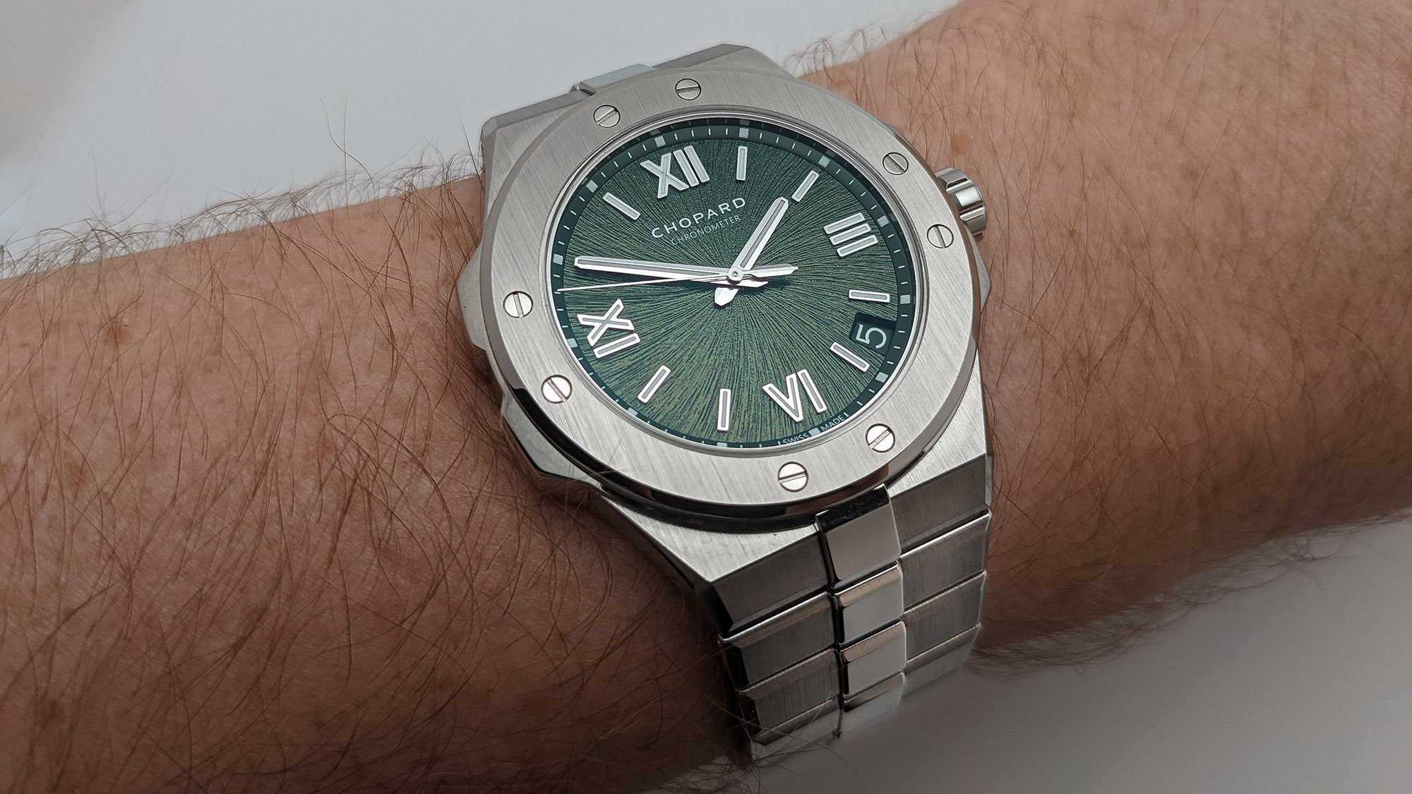 HANDS-ON: The Chopard Alpine Eagle 41mm Pine Green