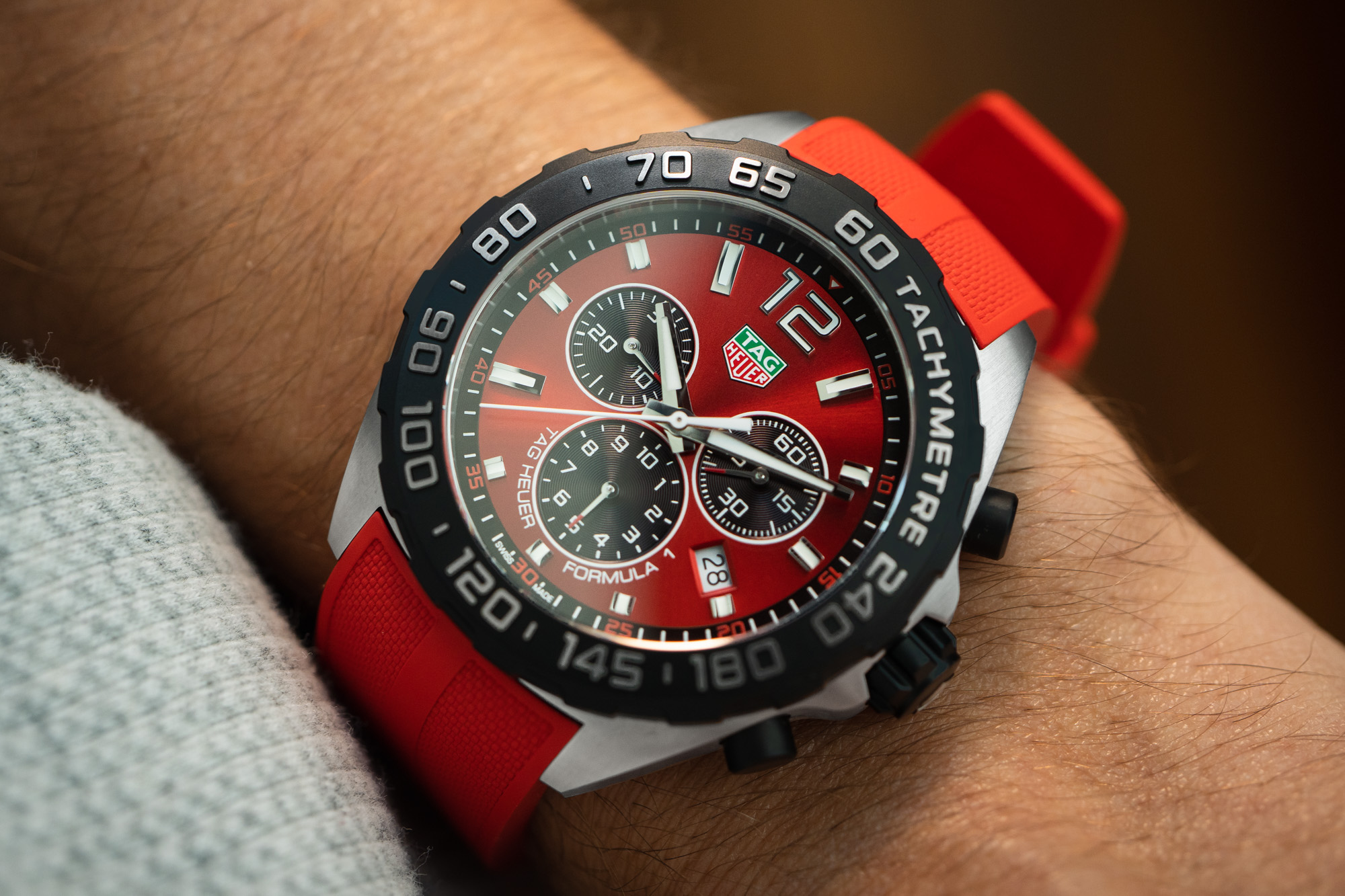 Hands-On Debut: TAG Heuer Formula 1 Chronograph Colors Watches