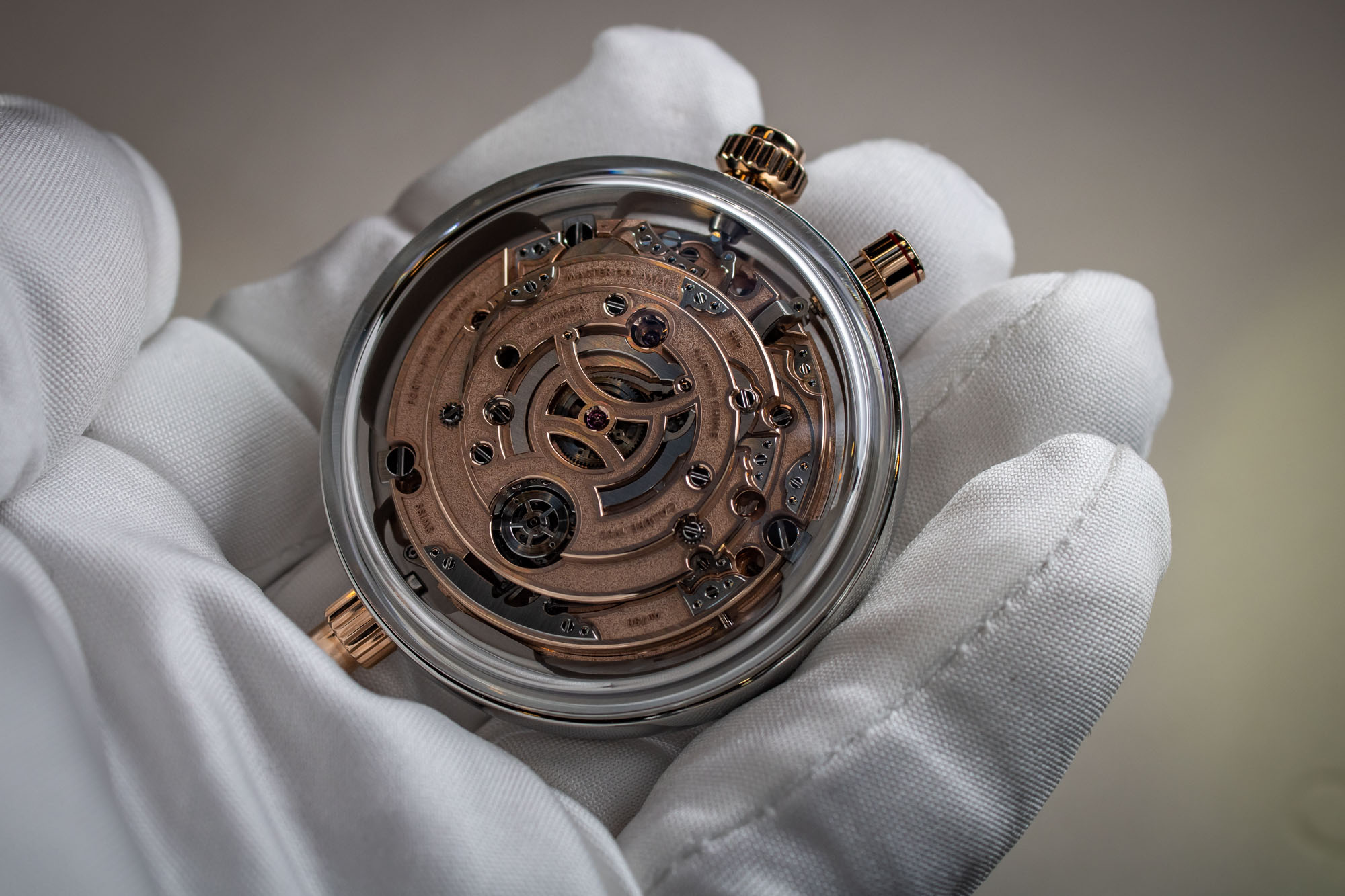 Creating a #Speedmaster Chrono Chime takes experience skill and