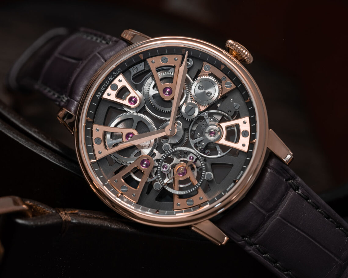 Arnold & Son Unveils New Nebula 41.5 Gold And Nebula 38 Gold Watches ...