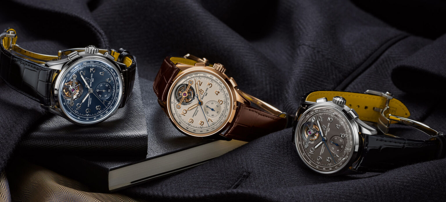 Breitling Debuts A Trio Of Premier B21 Chronograph Tourbillon Watches ...