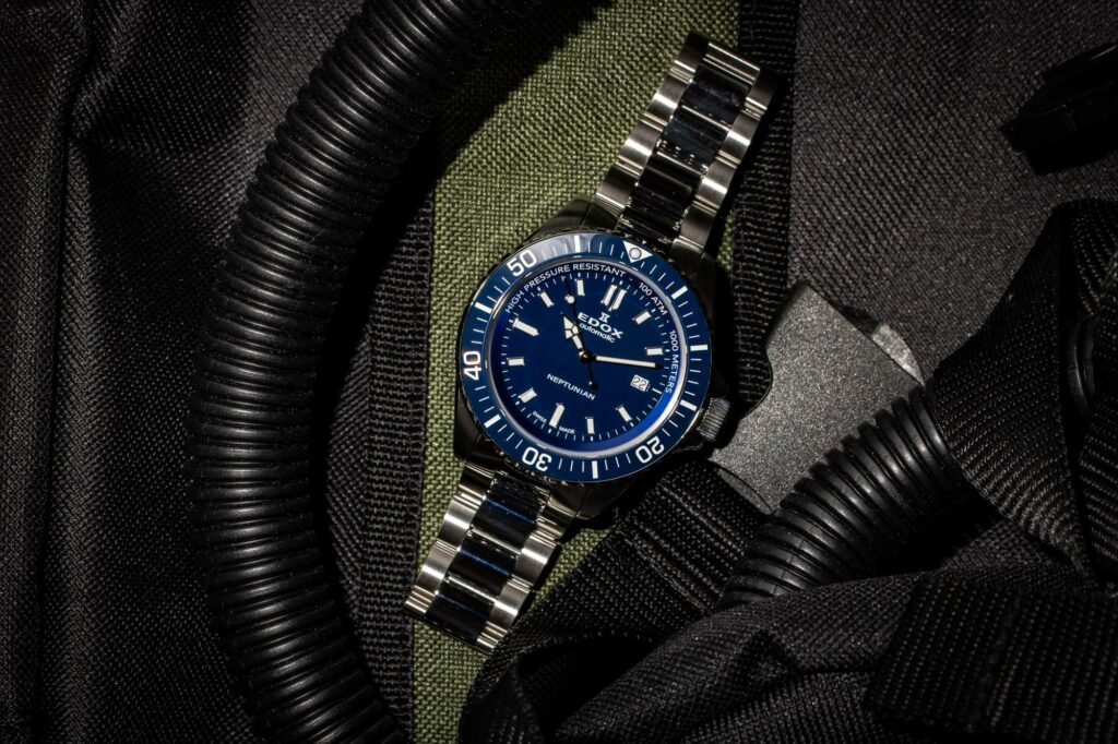 Explore The Ocean’s Depths With The Edox Neptunian Dive Watch ...