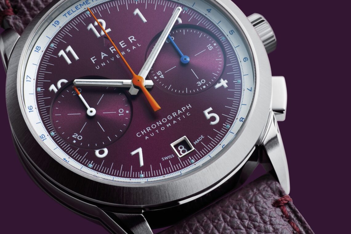 Farer Launches The Chrono-Classic, A Two-Register Chronograph Watch In ...