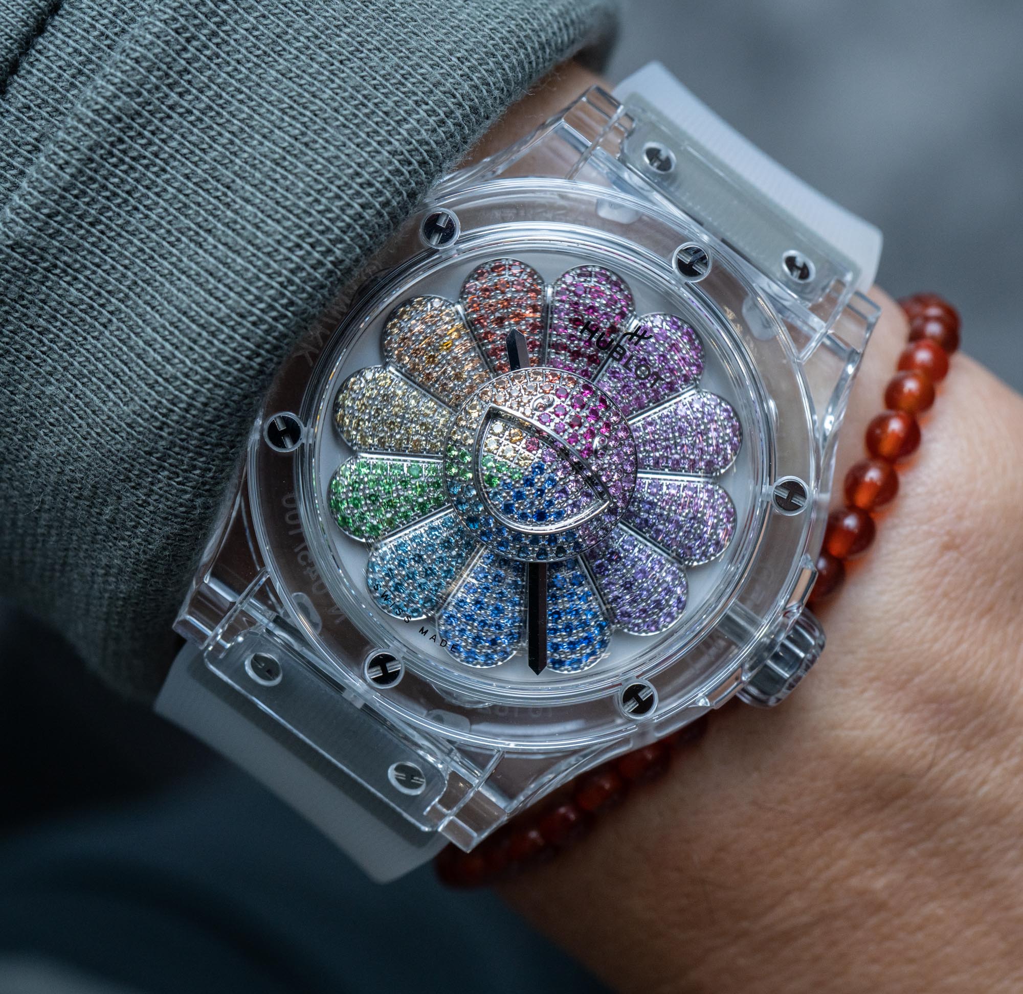 Takashi Murakami and Hublot's Newest Watch Features Jeweled Petals -  Article on Thursd