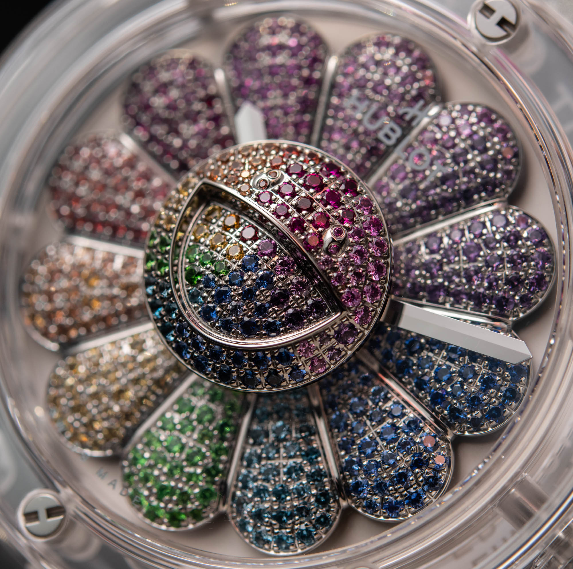 Hublot And Takashi Murakami Unveil Unique Rainbow Gemstone Watch, NFT
