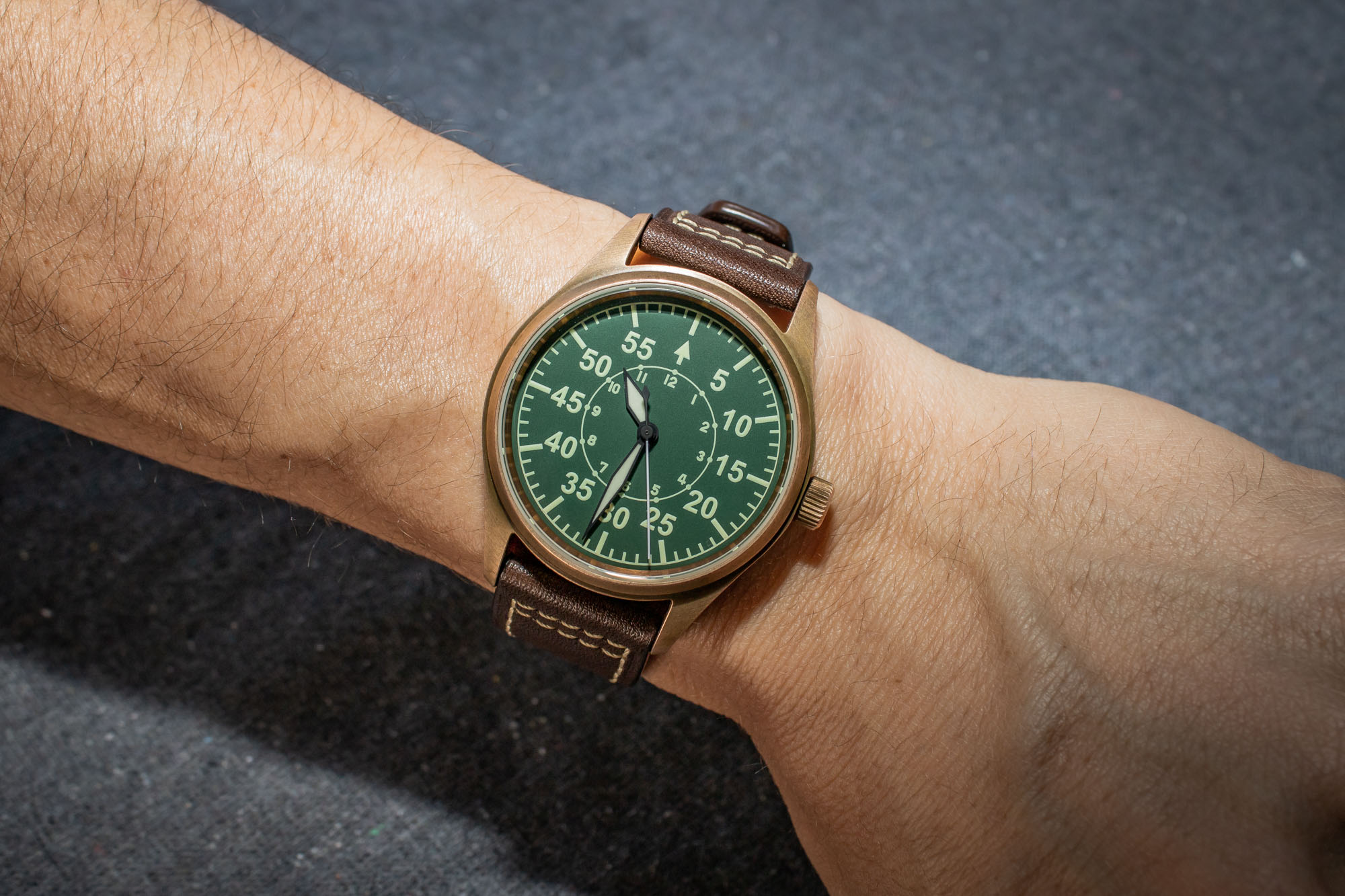 Actually Affordable Bronze Watches San Martin Pilot 2 1