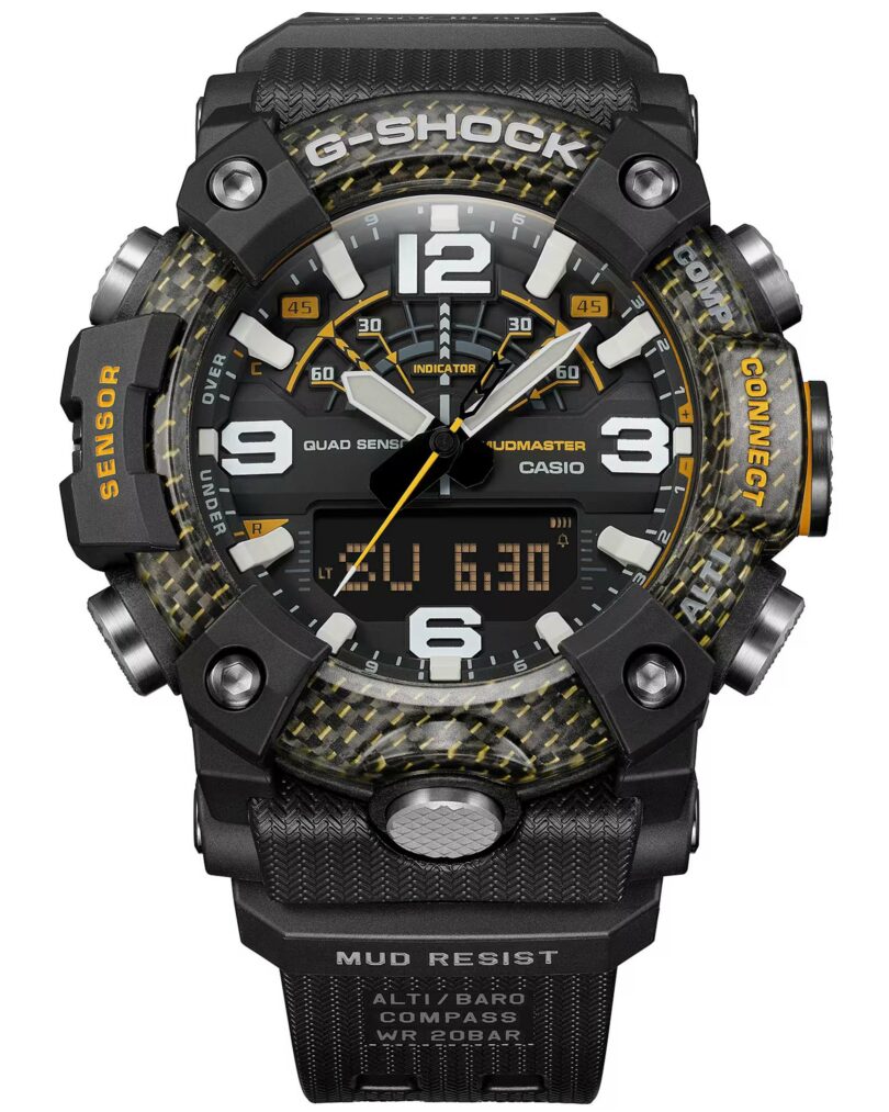 Casio G-Shock Master Of G Yellow Accent Series Watches Debut With ...