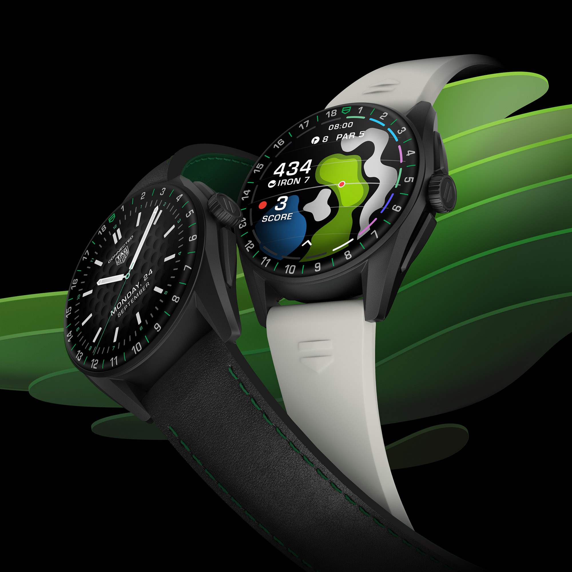 TAG Heuer Connected Calibre E4 Golf Edition Titanium Smart Watch
