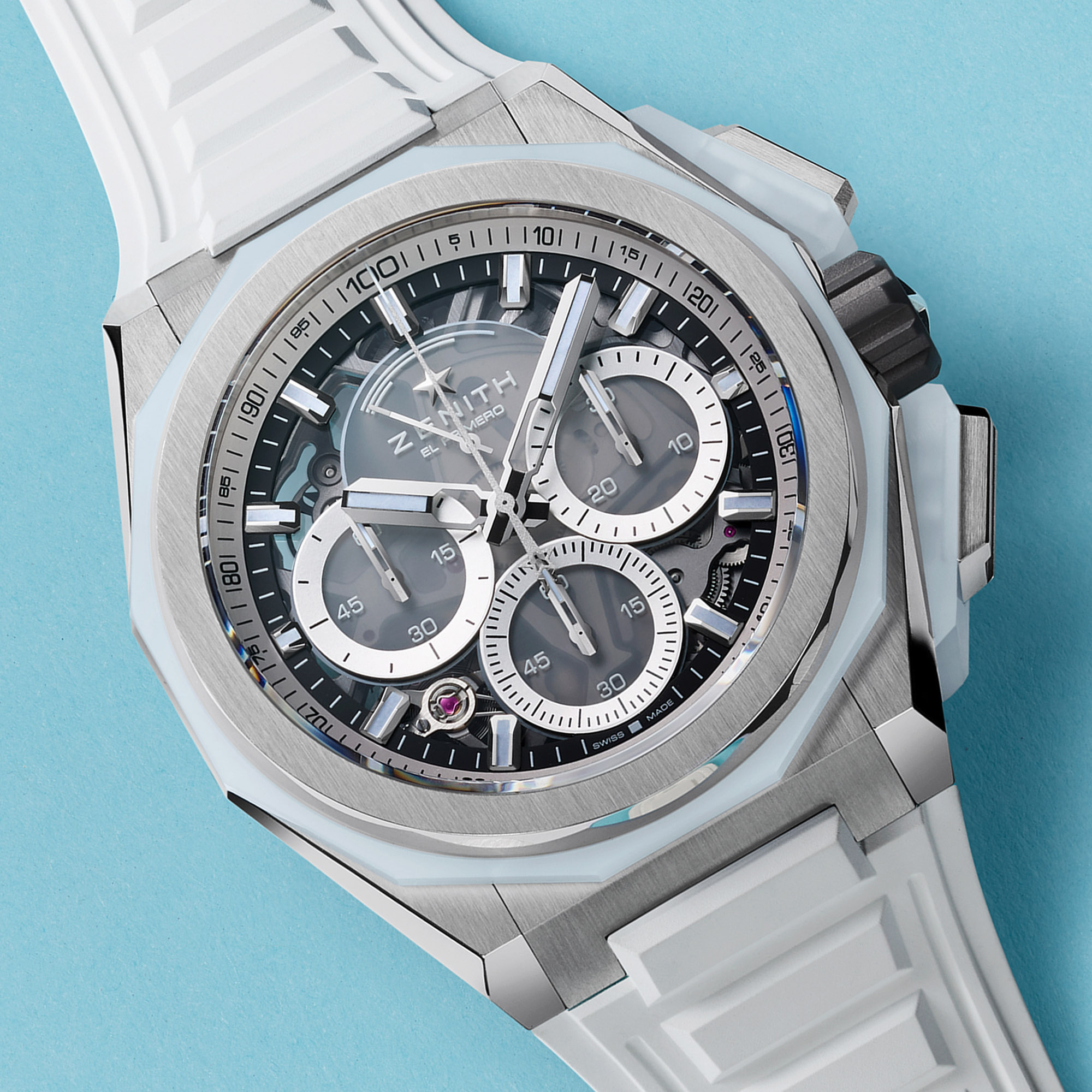 Zenith Launches a Trio of DEFY Skyline Boutique Edition with Ice Blue Dial