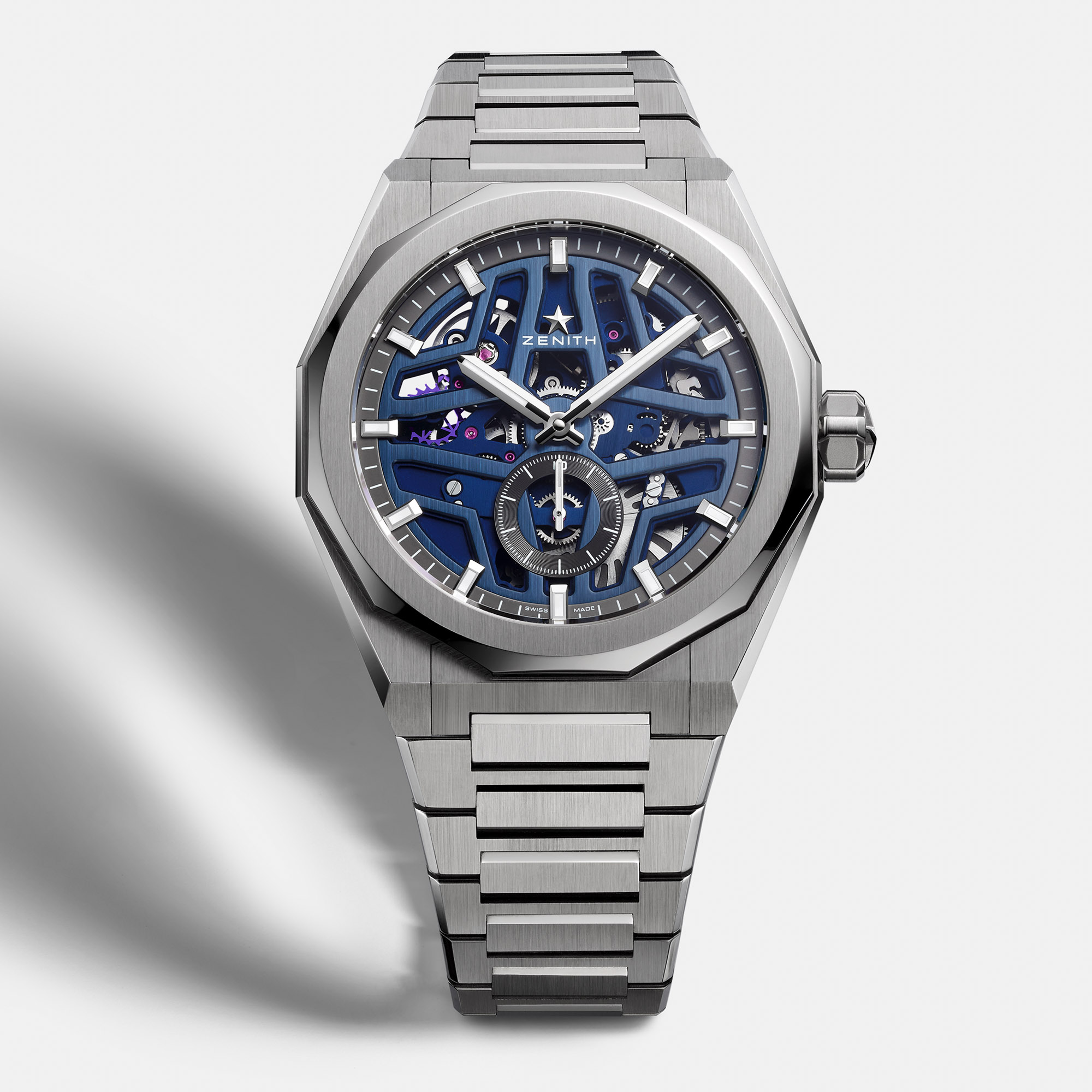 Zenith Watches: Zenith Launches New Defy Skyline Skeleton Boutique Edition  With Touches Of Gleaming Gold - Luxferity